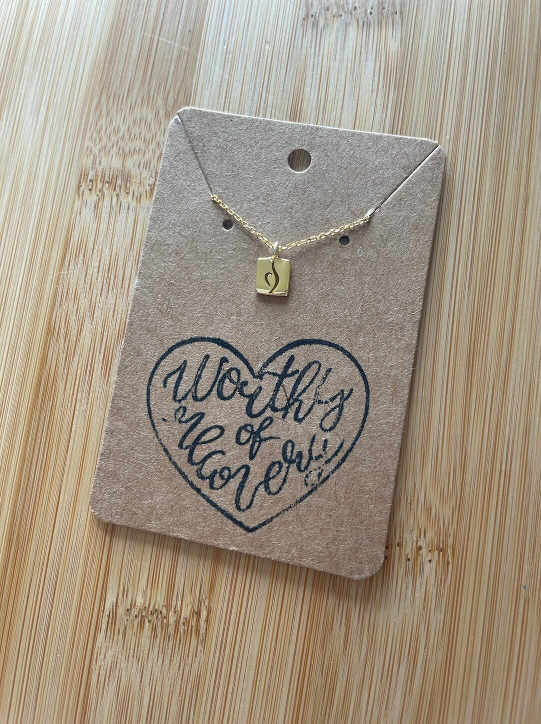 Eating Disorder Recovery Necklace - Sterling Silver NEDA Symbol - Jewelry Eating Disorders Gift - NEDA Awareness - BED Anorexia Bulimia