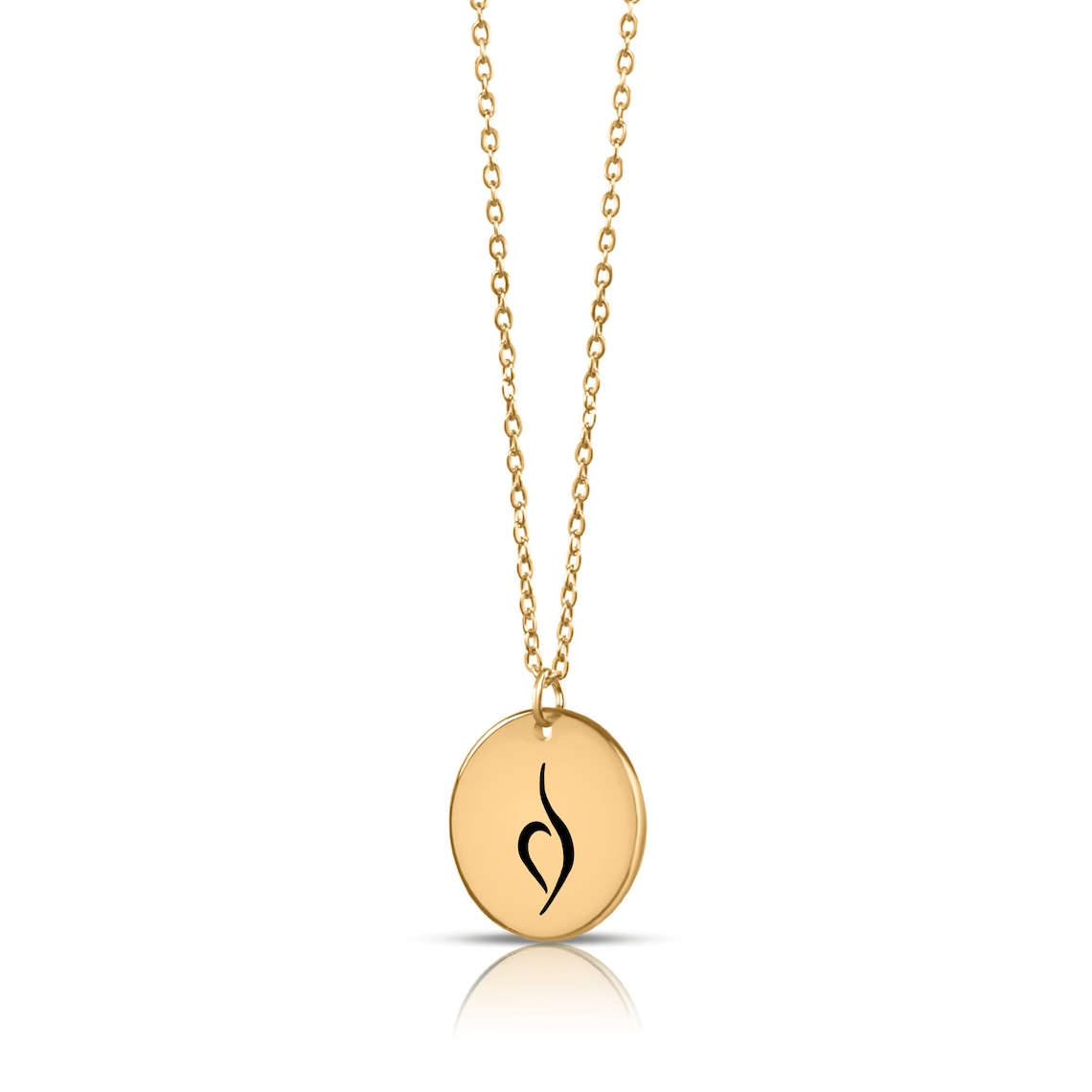 Eating Disorder Recovery necklace - Gifts for Eating Disorder Recovery - NEDA Symbol Pendant Jewelry Awareness - Custom Engraving - Anorexia